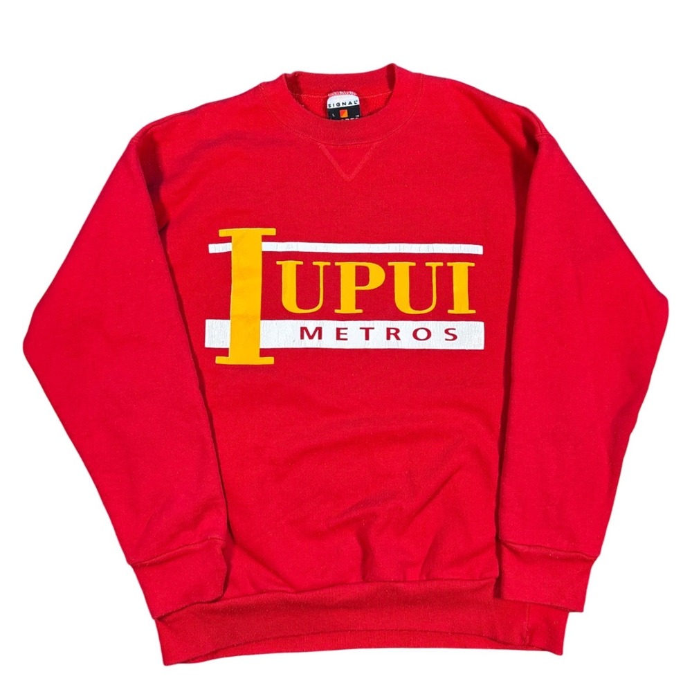 Vintage IUPUI Metros Indian University Purdue Indianapolis Crewneck Size L